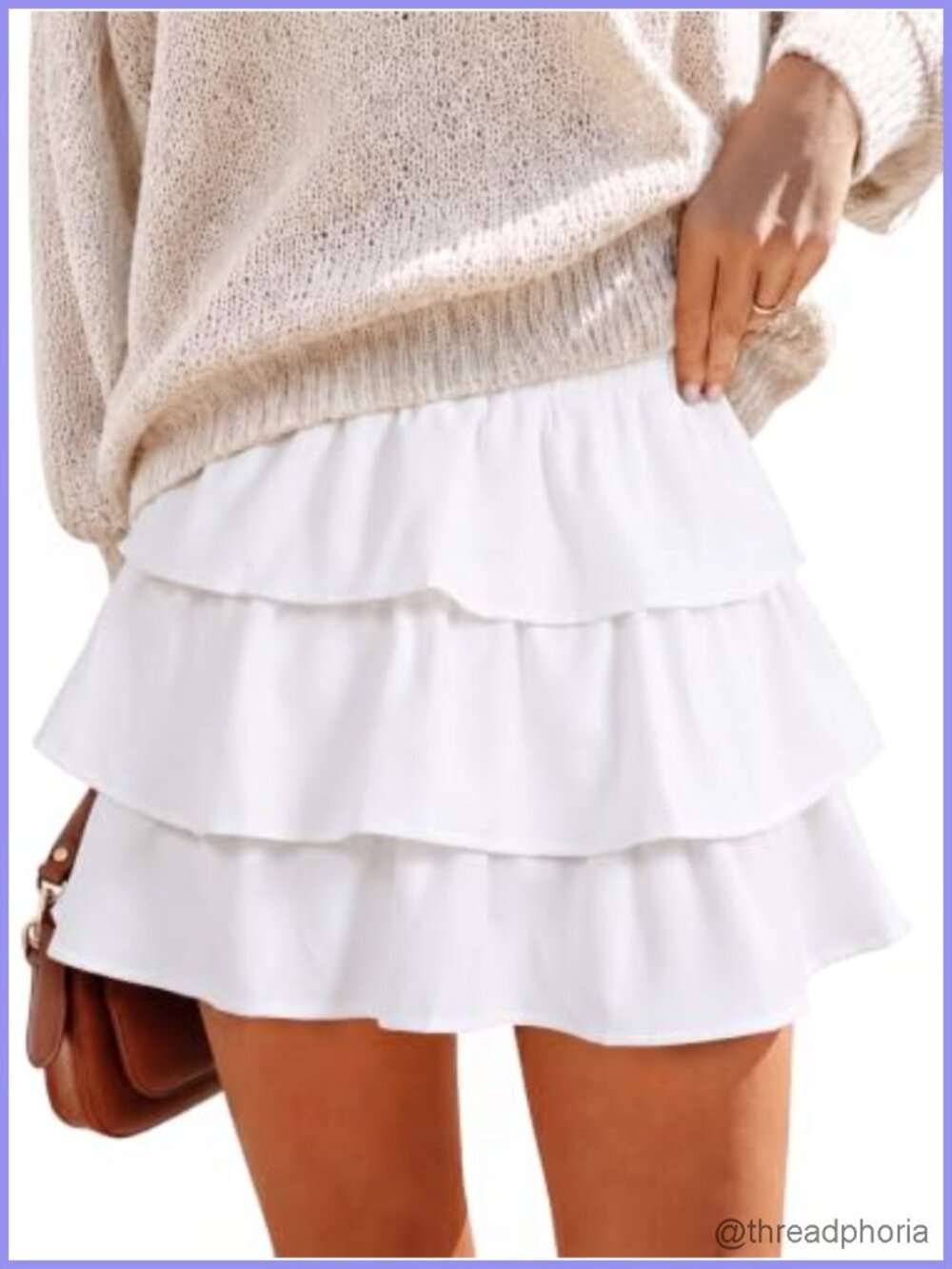 Plaid Ruffle Tiered Skort High Waist Mini Skirt Y2K Pleated
